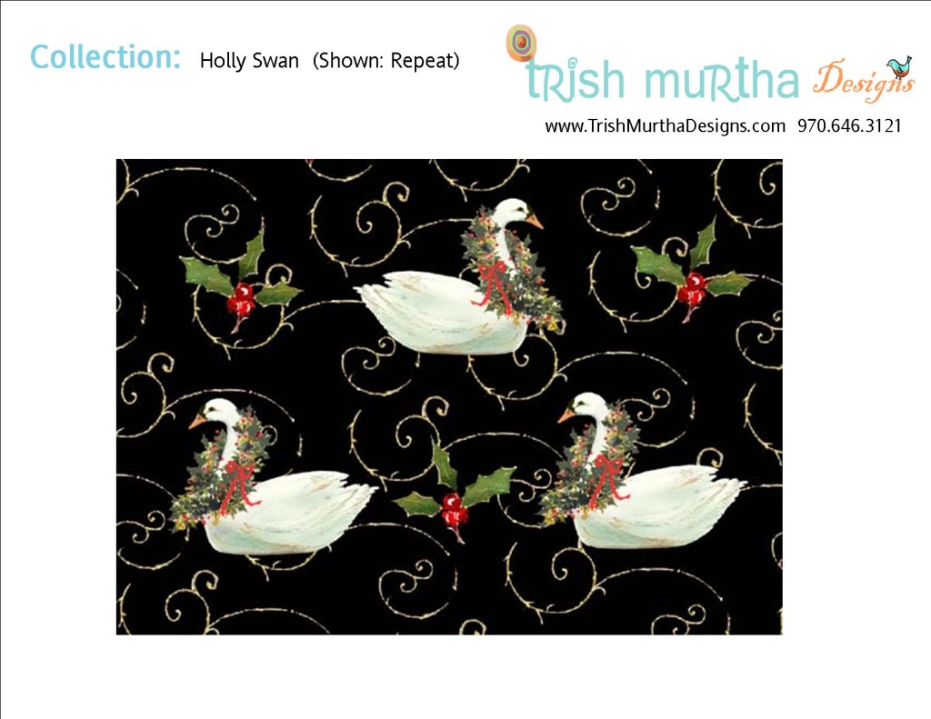 Collection Sheet - Christmas - Holly Swan - Trish Murtha Designs