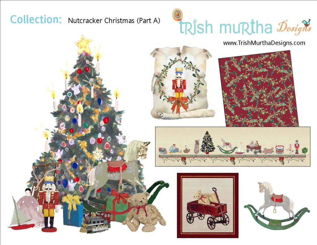 Collection Sheet - Christmas - Nutcracker Christmas (Part A) Trish Murtha Designs