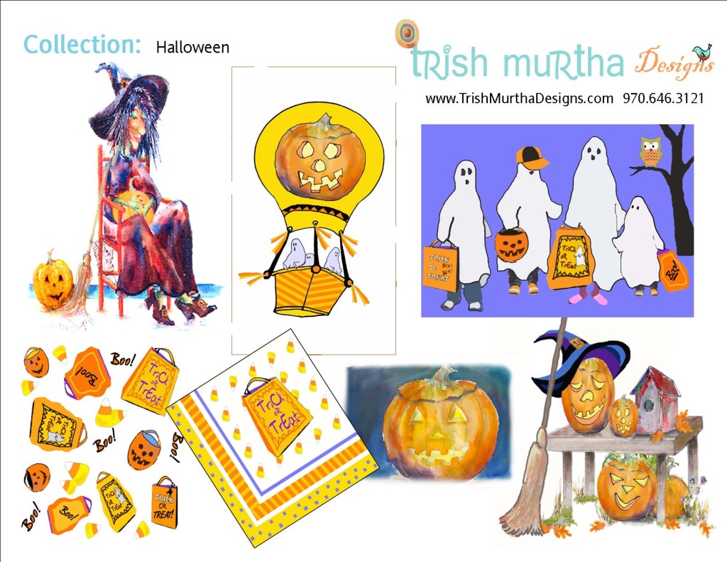 Collection Sheet - Halloween -Trish Murtha Designs